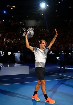 Hình ảnh đẹp Federer vô địch Australia mở rộng 2017