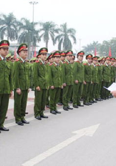 Học viện CSND tăng cường 500 học viên hỗ trợ CATP Hà Nội dịp Tết Nguyên đán