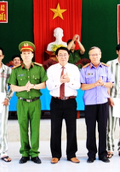 Quảng Nam: 331 phạm nhân được tha tù trước thời hạn