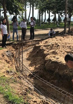 Đình chỉ công trình xây dựng không phép ở trung tâm TP Quảng  Ngãi