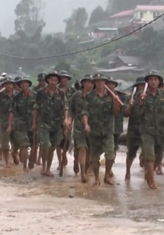 200 cán bộ, chiến sĩ Quân khu 2 khắc phục hậu quả lũ quét tại Yên Bái