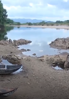 Bình Định: Sông Kôn sạt lở, người dân lo lắng