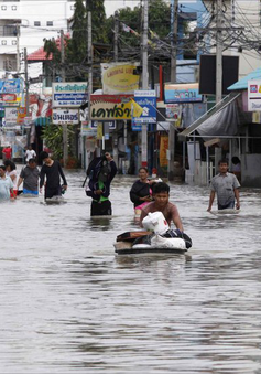 Lũ lụt nghiêm trọng ở Thái Lan, 23 người thiệt mạng