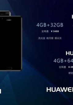 Huawei P10 và P10 Plus rò rỉ thông số cùng mức giá “khủng”