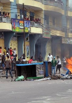 Biểu tình biến thành bạo lực tại CHDC Congo, 5 người tử vong