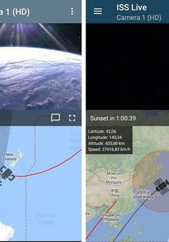 Hướng dẫn ngắm nhìn trực tiếp hình ảnh địa cầu từ trạm vũ trụ quốc tế ISS