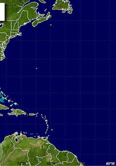 Siêu bão Irma hình thành trên Đại Tây Dương