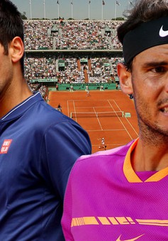 Lịch thi đấu Pháp mở rộng 2017 ngày 6/6: Sẽ có trận bán kết trong mơ Djokovic - Nadal?