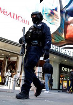 New York tăng cường an ninh sau khủng bố tại Anh