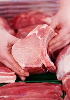 Phát hiện gần 40 trường hợp thịt lợn chứa chất cấm tại TP.HCM