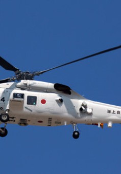 Trực thăng Nhật Bản bị mất liên lạc