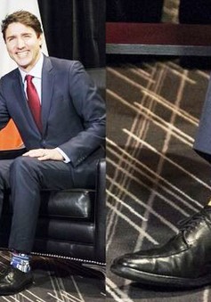 Bí mật những đôi tất của Thủ tướng Canada Justin Trudeau