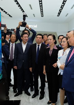 Thủ tướng dự lễ khánh thành 2 dự án lớn tại Hải Phòng