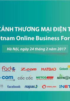 Diễn đàn Toàn cảnh thương mại điện tử Việt Nam 2017 lần đầu tổ chức với quy mô toàn quốc