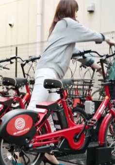 Nhật Bản hiện thực hóa ý tưởng xe đạp chia sẻ
