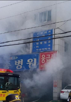 Vụ cháy bệnh viện tại Hàn Quốc: Nguyên nhân có thể do chập điện