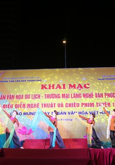 Khai mạc Tuần lễ văn hóa du lịch - thương mại làng nghề Vạn Phúc - Hà Đông 2018