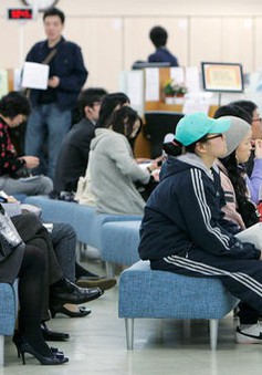 Tỷ lệ thất nghiệp của Hàn Quốc vẫn ở mức cao