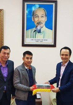 Tập đoàn FLC trao thưởng cho đội tuyển U23 Việt Nam