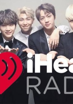 Nhóm nhạc Hàn Quốc BTS giành giải tại iHeartRadio Music Awards 2018