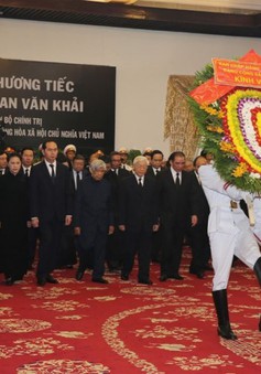 Tổ chức trọng thể Lễ viếng Nguyên Thủ tướng Phan Văn Khải