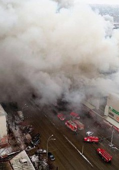 Việt Nam gửi điện thăm hỏi Nga về vụ cháy trung tâm thương mại tại Kemerovo