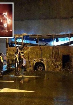 Tai nạn xe bus nghiêm trọng tại Thái Lan, ít nhất 20 người thiệt mạng