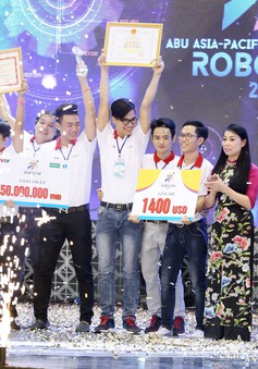 LH - ATM và LH - GALAXY đại diện Việt Nam tham dự ABU Robocon 2018