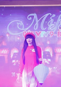 "Thiên thần" Sabina và Trà Giang đoạt danh hiệu VĐV mặc áo dài đẹp nhất tại Cúp VTV9 Bình Điền 2018