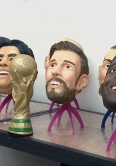 Độc đáo mặt nạ các cầu thủ bóng đá nổi tiếng