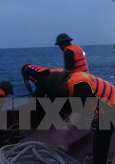 Bến Tre: Cứu hộ kịp thời ngư dân gặp nạn trên biển