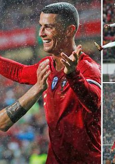 Giao hữu quốc tế: Bồ Đào Nha thắng nhẹ Algeria, Rashford tạo dấu ấn tại ĐT Anh
