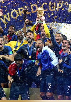 Chấm điểm Pháp 4-2 Croatia: Tam tấu Griezmann-Pogba-Mbappe giúp Les Bleus đăng quang FIFA World Cup™ 2018