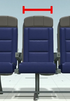 Mỹ xem xét điều chỉnh kích thước ghế ngồi máy bay