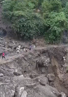 Sạt lở do mưa lũ tại Lai Châu, 12 người thiệt mạng và mất tích