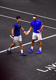 Laver Cup 2018: Cặp đôi Federer - Djokovic thua ngược Anderson - Sock