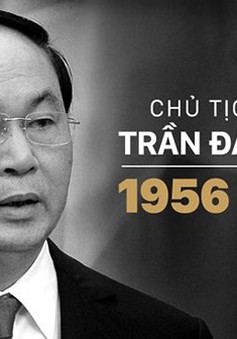 Bắt đầu 2 ngày Quốc tang Chủ tịch nước Trần Đại Quang