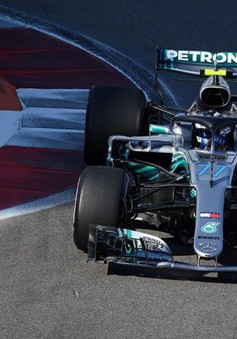 Đua xe F1: Vượt qua Lewis Hamilton, Valterri Bottas giành pole tại chặng đua Sochi