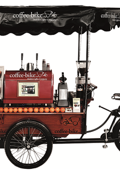 Dự án xe đạp bán cà phê chất lượng cao tại Đức