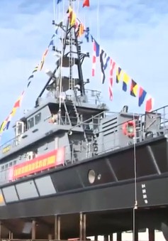 Hạ thủy hai tàu tuần tra cao tốc cho lực lượng Bộ đội Biên phòng