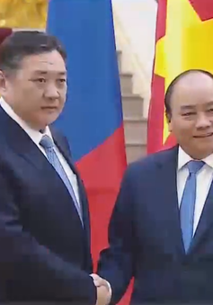 Thủ tướng Nguyễn Xuân Phúc tiếp Chủ tịch Quốc hội Mông Cổ