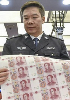 Trung Quốc phá vụ án sản xuất tiền giả lớn nhất từ trước đến nay