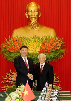 Tổng Bí thư, Chủ tịch nước Việt Nam - Trung Quốc trao đổi thư chúc mừng năm mới