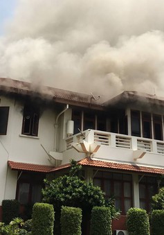 Hỏa hoạn tại Đại sứ quán Indonesia ở Thái Lan