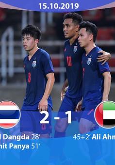 [KT] ĐT Thái Lan 2-1 ĐT UAE: Chiến thắng thuyết phục, ĐT Thái Lan giành ngôi đầu bảng!
