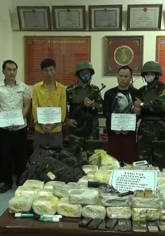 Phát hiện vụ vận chuyển 30 bánh heroin và 45kg ma túy đá tại Hà Tĩnh