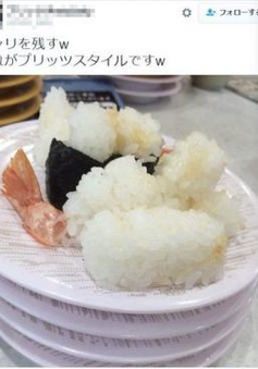 Ăn cá, tôm bỏ lại cơm trong sushi - Thói quen “xấu xí” của nhiều thực khách