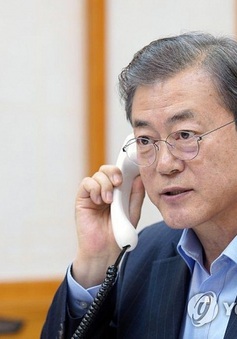 Tổng thống Hàn Quốc - Mỹ điện đàm về tình hình bán đảo Triều Tiên