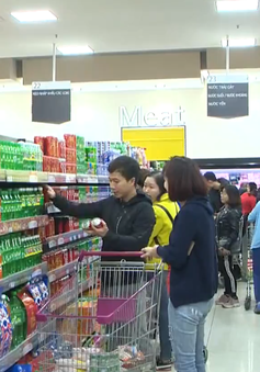 Người dân Hà Nội nhộn nhịp đi mua sắm Tết