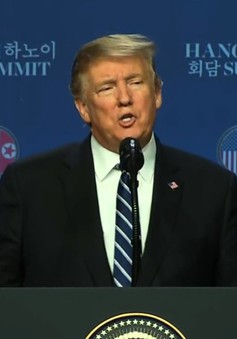 Tổng thống Donald Trump gửi lời cảm ơn Việt Nam trước khi về nước